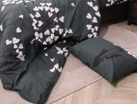 Двуспальный набор постельного белья 180*220 из Бязи "Gold" №151681 Черешенка™