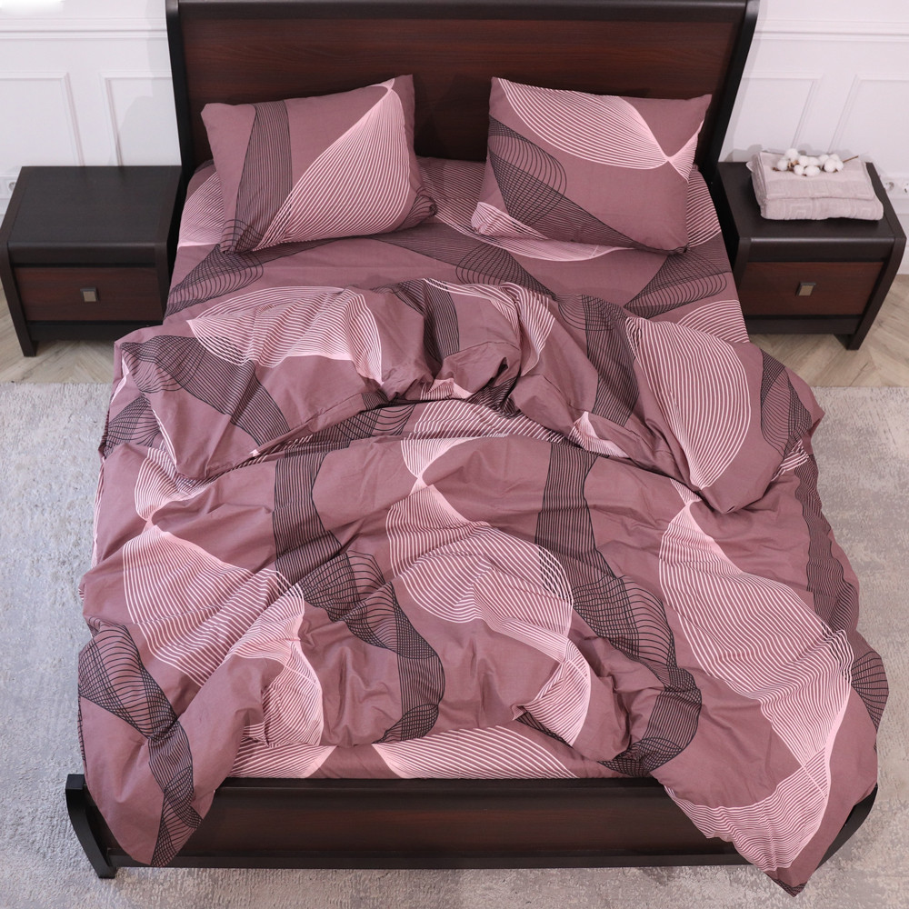 Двуспальный набор постельного белья 180*220 из Бязи "Gold" №151700 Черешенка™