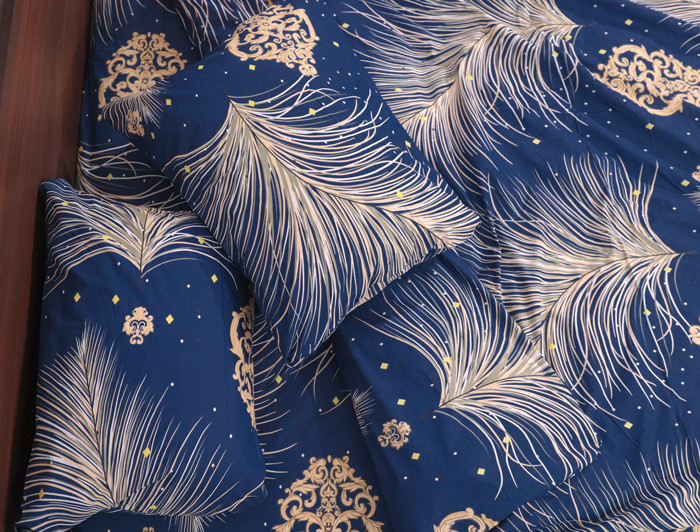 Семейный набор хлопкового постельного белья из Бязи "Gold" №151688 Черешенка™