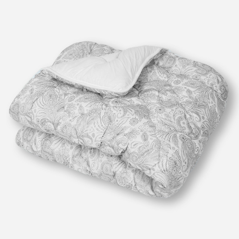 Євро ковдра мікрофібра/холофайбер двостороння №40108