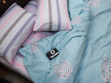 Сімейний набір постільної білизни із Бязі "Gold" №151339AB Черешенка™