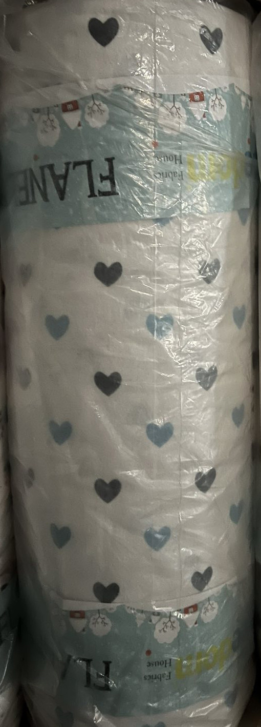 Тканина для постільної білизни Фланель (байка) дитяча FLB1090 (25м)