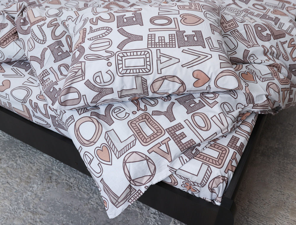 Євро-максі набір постільної білизни 200*220 із Бязі "Gold" №1512748 Черешенка™