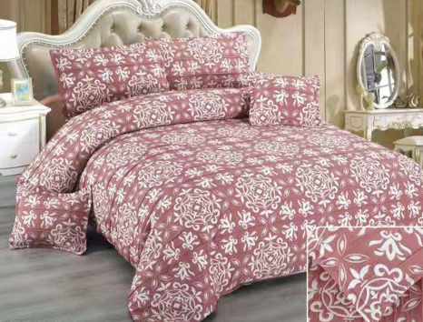 Евро макси набор постельного белья 200*230 из Муслина №600-02 Черешенка™