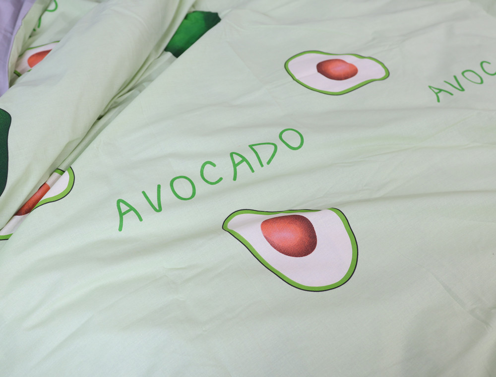 Полуторний набір постільної білизни 150*220 із Бязі "Gold" №157714AB Черешенка™