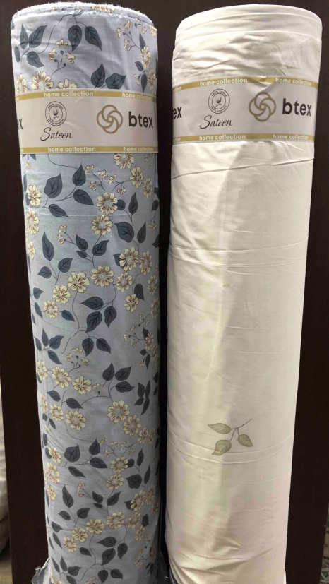 Ткань для постельного белья Сатин S-376(A+B) - (60м+60м)