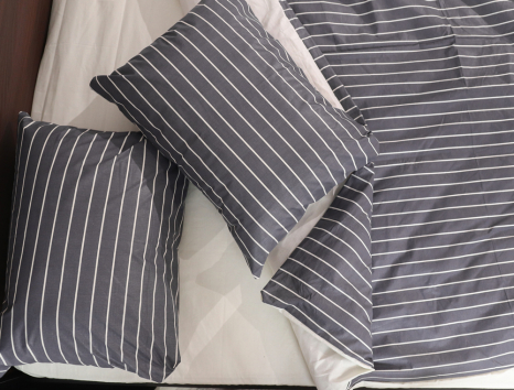 Сімейний набір постільної білизни із Бязі "Gold" №151210АВ Черешенька™