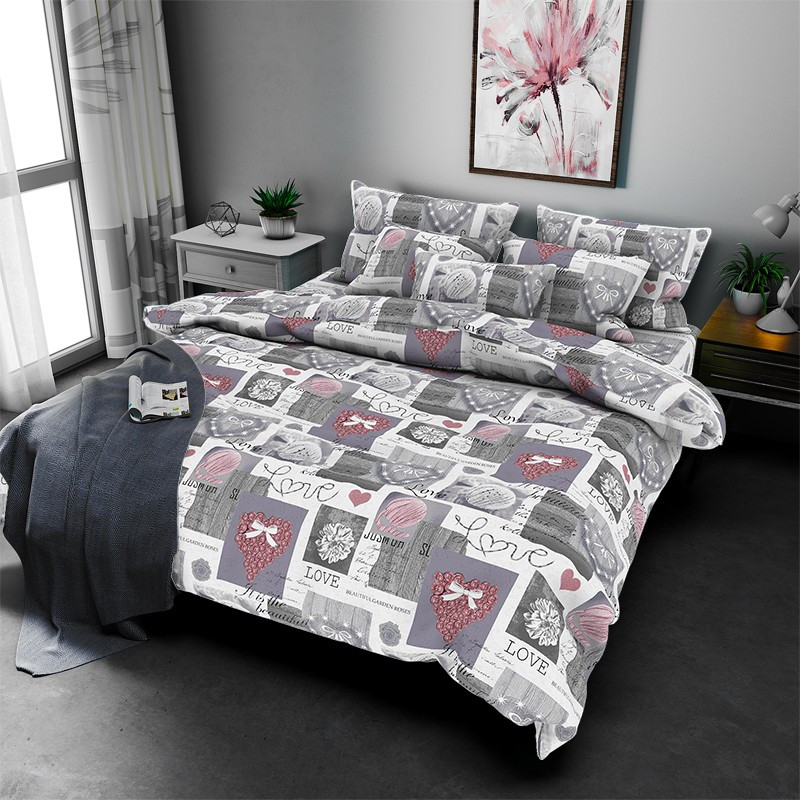 Тканина для постільної білизни Бязь "Gold" Lux GL681