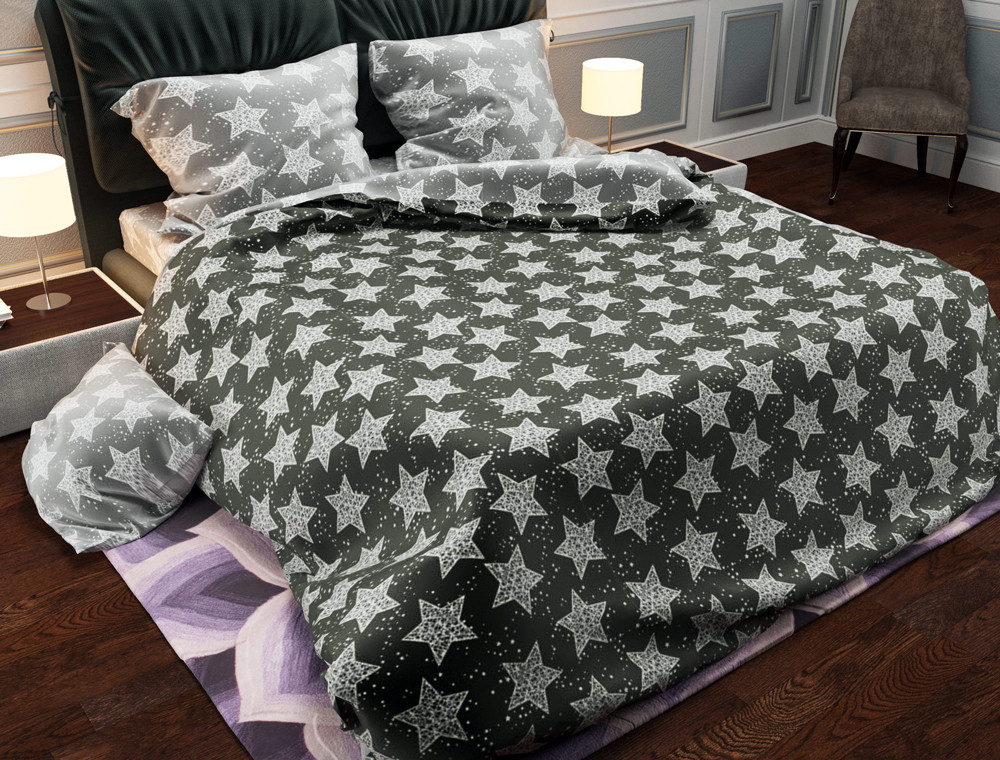 Ткань для постельного белья Бязь "Gold" Lux GL1052 (A+B) - (50м+50м)