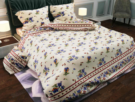 Ткань для постельного белья Бязь "Gold" Lux GL381