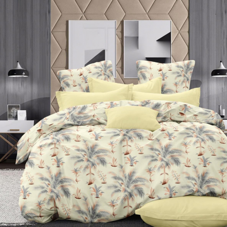 Тканина для постільної білизни Бязь "Gold" Lux GL3418cream