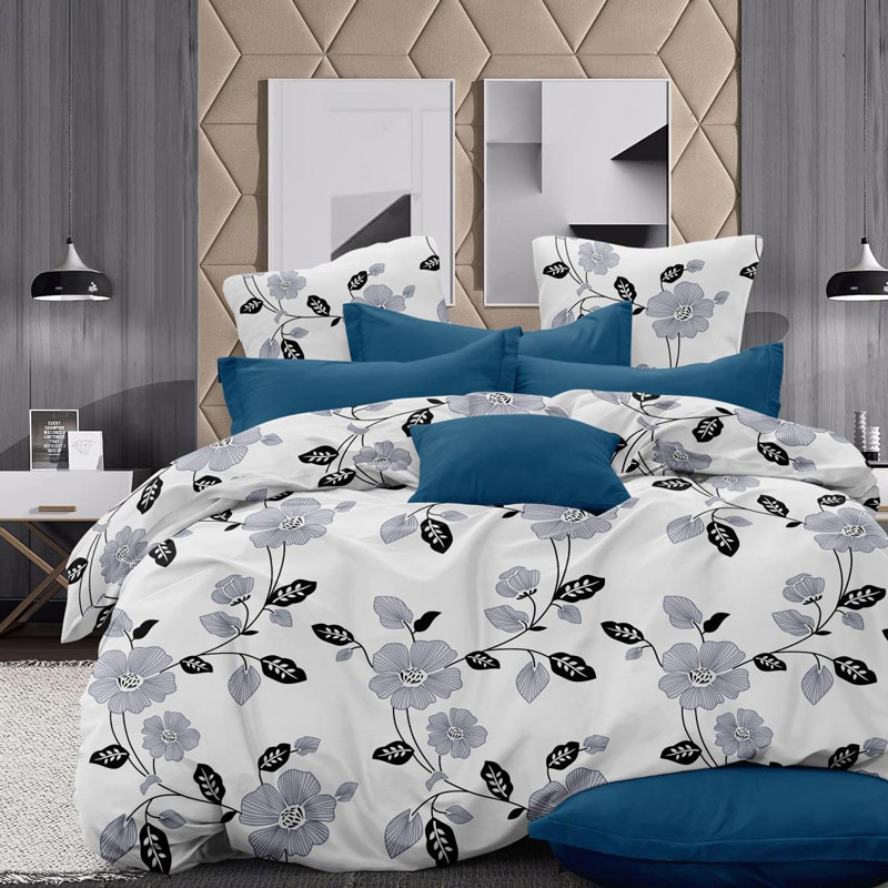 Ткань для постельного белья Бязь "Gold" Lux GL3429grey