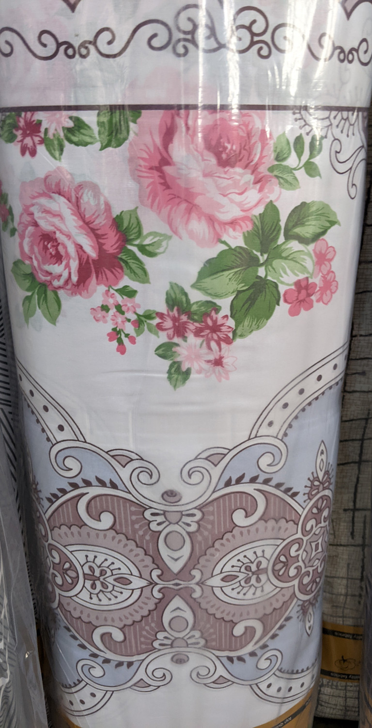 Ткань для постельного белья Бязь "Gold" Lux GL1924 (A+B) - (50м+50м)