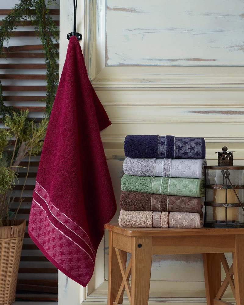 Комплект махровых полотенец CESTEPE STAR (90*50)