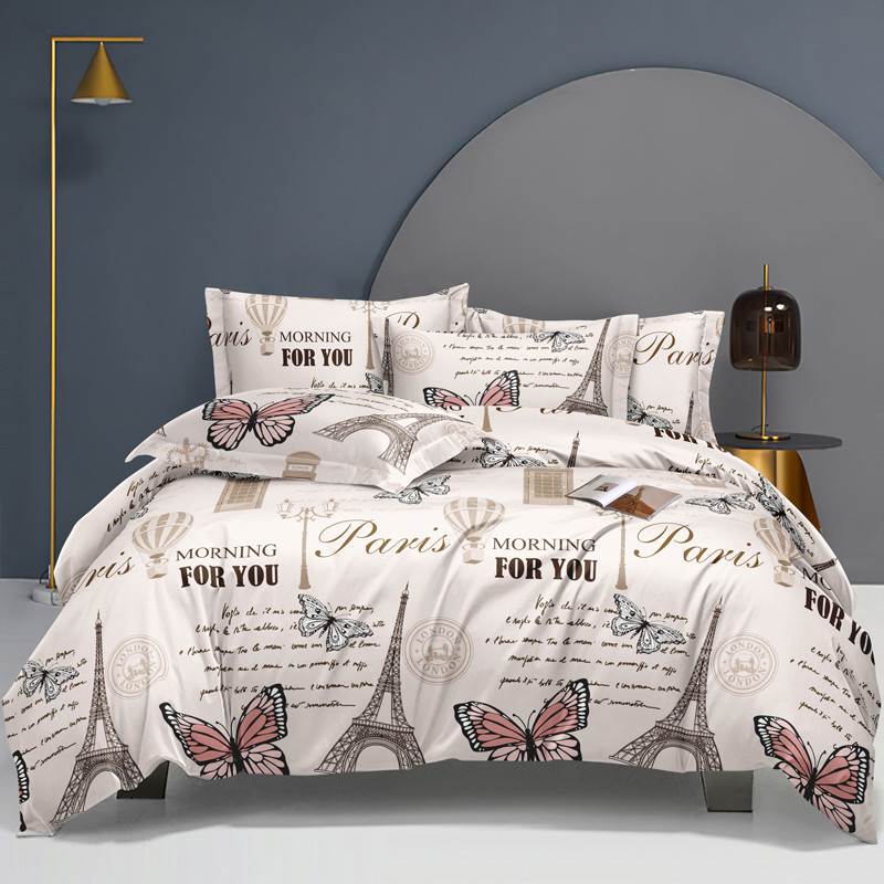 Двоспальний набір постільної білизни 180*220 із Ранфорсу №89278 Черешенка™