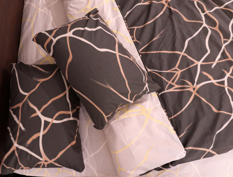 Двуспальный набор постельного белья 180*220 из Бязи "Gold" №159116AB Черешенка™