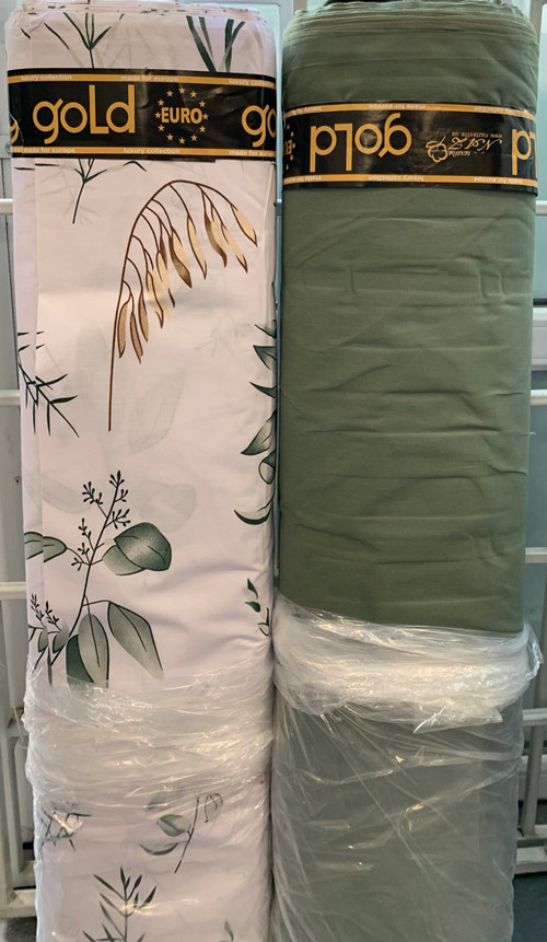 Ткань для постельного белья Бязь "Gold" Lux GL8301 (A+B) - (50м+50м)