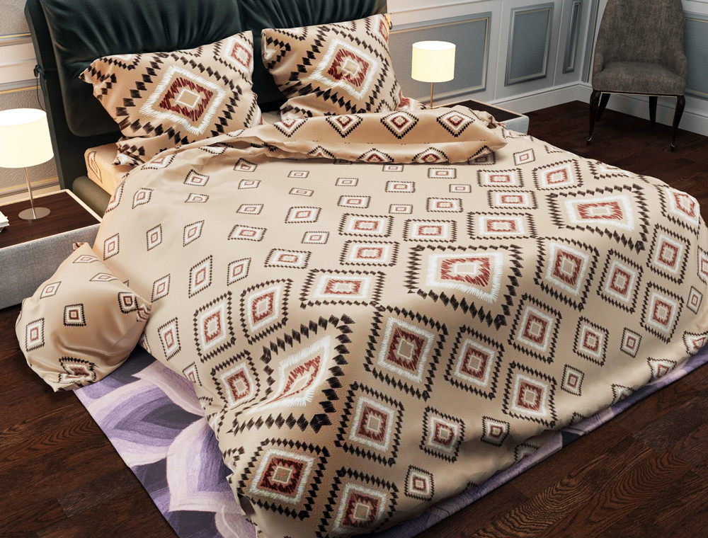 Ткань для постельного белья Бязь "Gold" Lux GL918