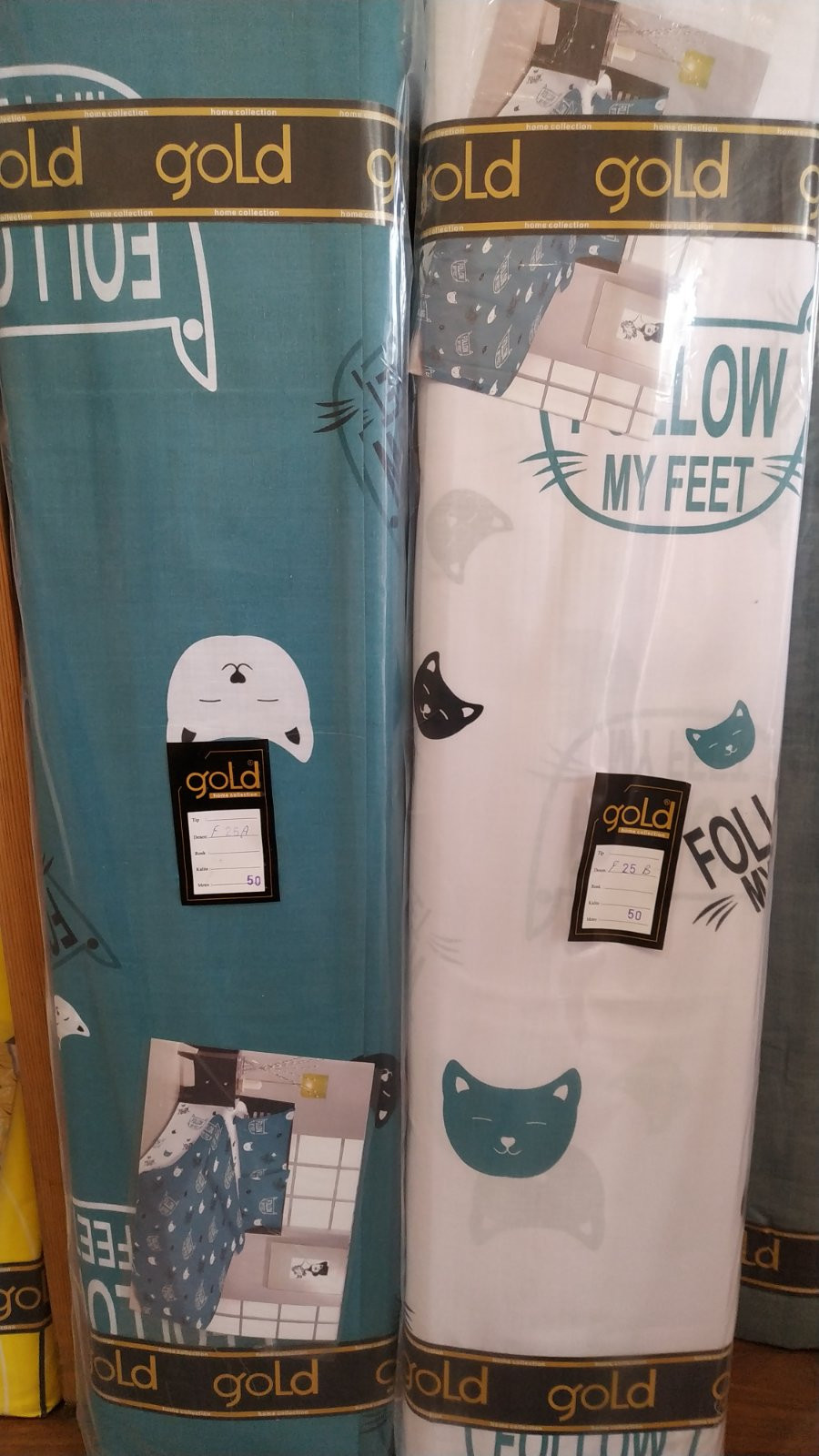 Тканина для постільної білизни Бязь "Gold" Lux GL1465 (A+B) - (50м+50м)