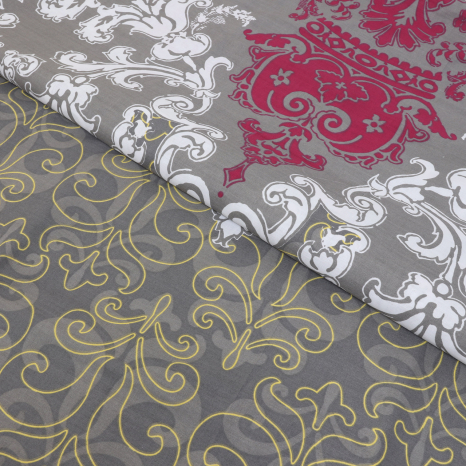 Тканина для постільної білизни Бязь "Gold" Lux GL7052 (A+B) - (50м+50м)