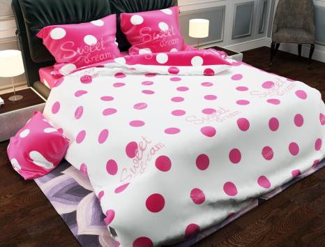 Тканина для постільної білизни Бязь "Gold" Lux GL1313 (A+B) - (50м+50м)