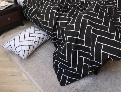 Евро макси набор постельного белья 200*220 из Бязи "Gold" №158156AB Черешенка™