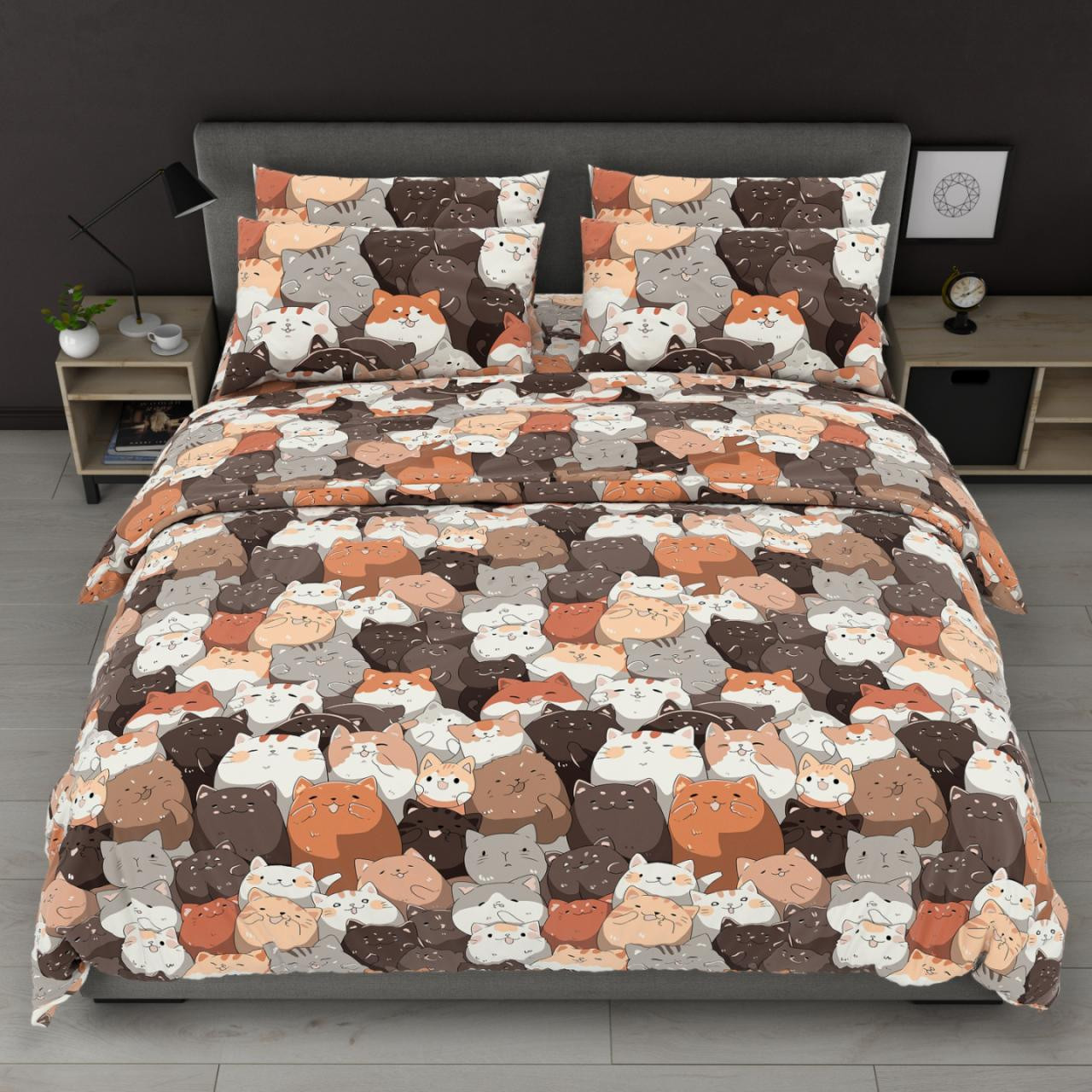 Ткань для постельного белья Бязь "Gold" Lux детская GLB8287