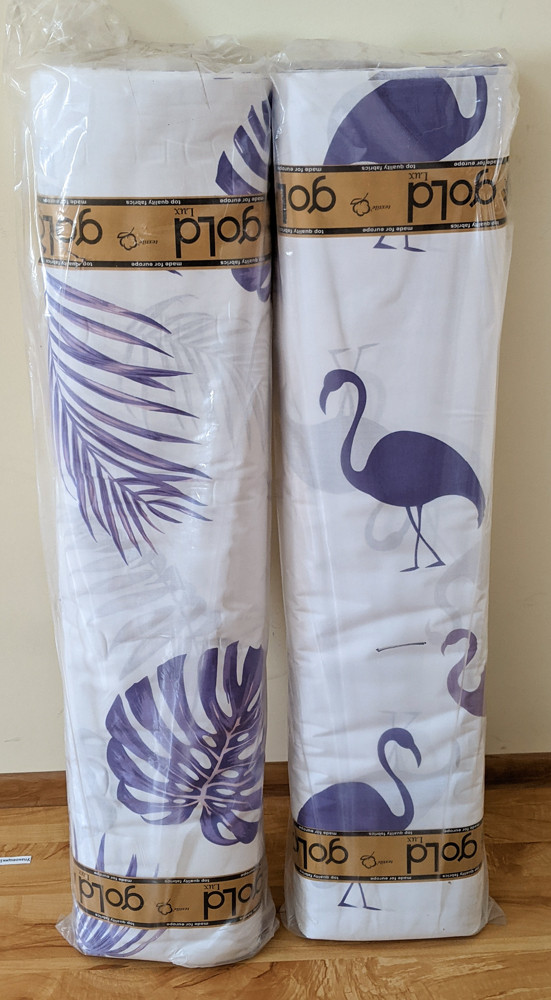 Ткань для постельного белья Бязь "Gold" Lux GL3839R (A+B) - (50м+50м)