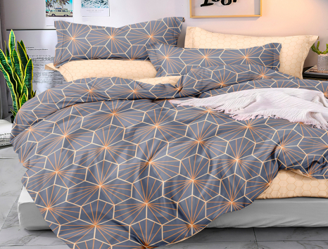 Ткань для постельного белья Сатин S-80-17 (A+B) - (60м+60м)