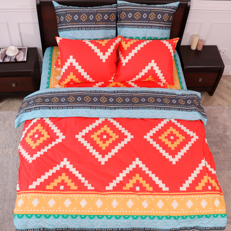 Семейный набор хлопкового постельного белья из Сатина №481524 Черешенка™