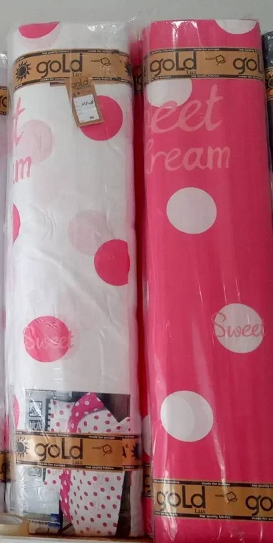 Тканина для постільної білизни Бязь "Gold" Lux GL1313 (A+B) - (50м+50м)