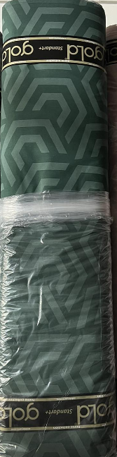 Ткань для постельного белья Бязь "Gold" Lux GL7865green