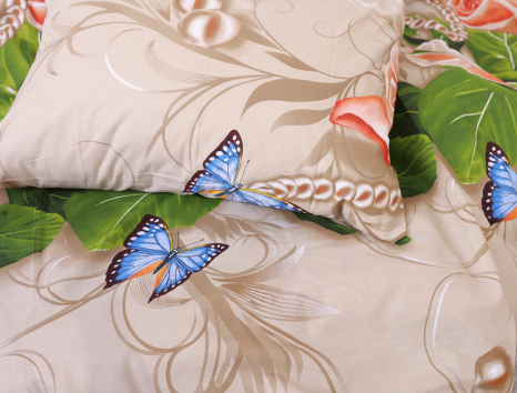 Сімейний набір постільної білизни із Бязі "Gold" №156935 Черешенка™