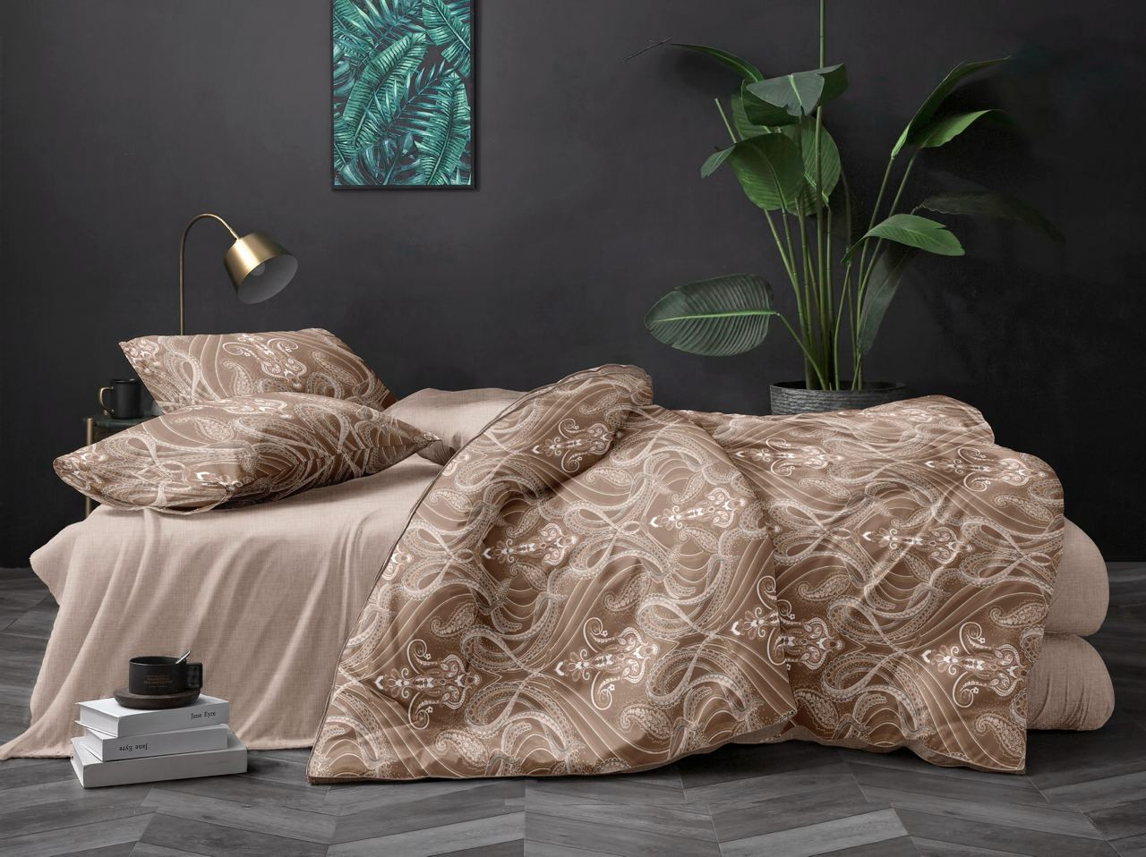 Ткань для постельного белья Бязь "Gold" Lux GL50933 (A+B) - (50м+50м)