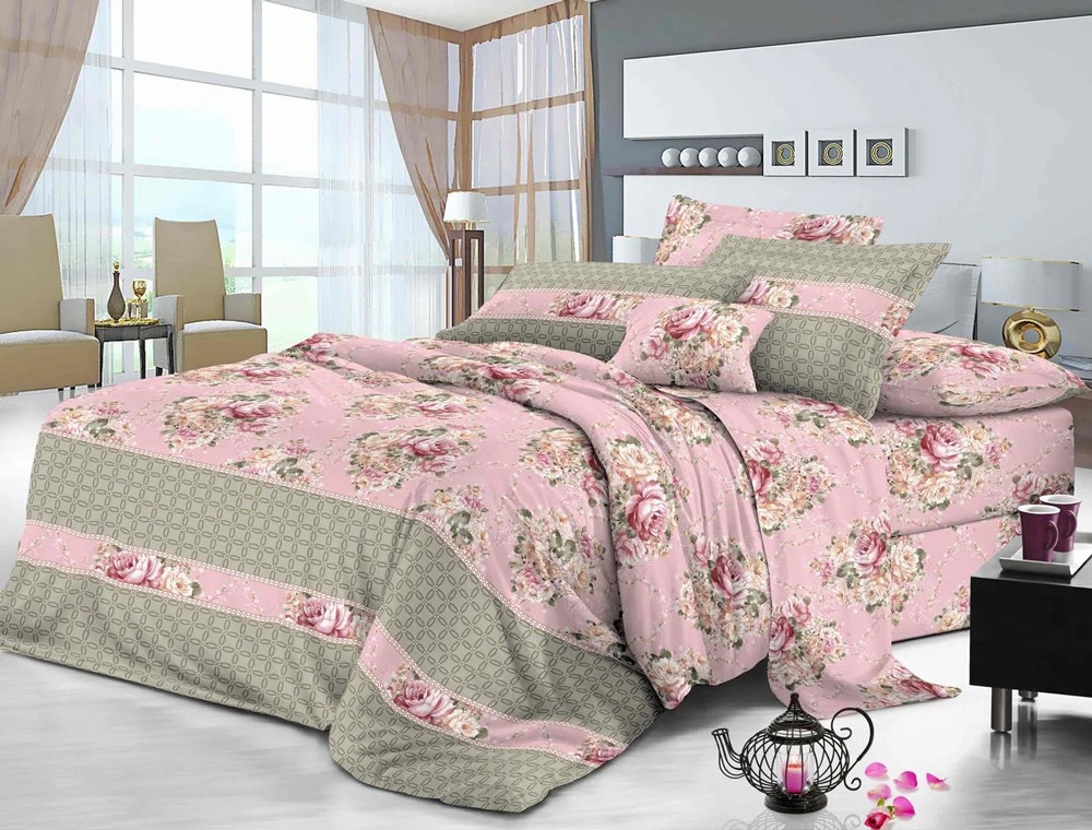 Тканина для постільної білизни Сатин S25-2A (60м)