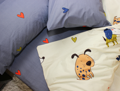 Дитячий комплект з Бязі "Gold" №164201AB Черешенка™