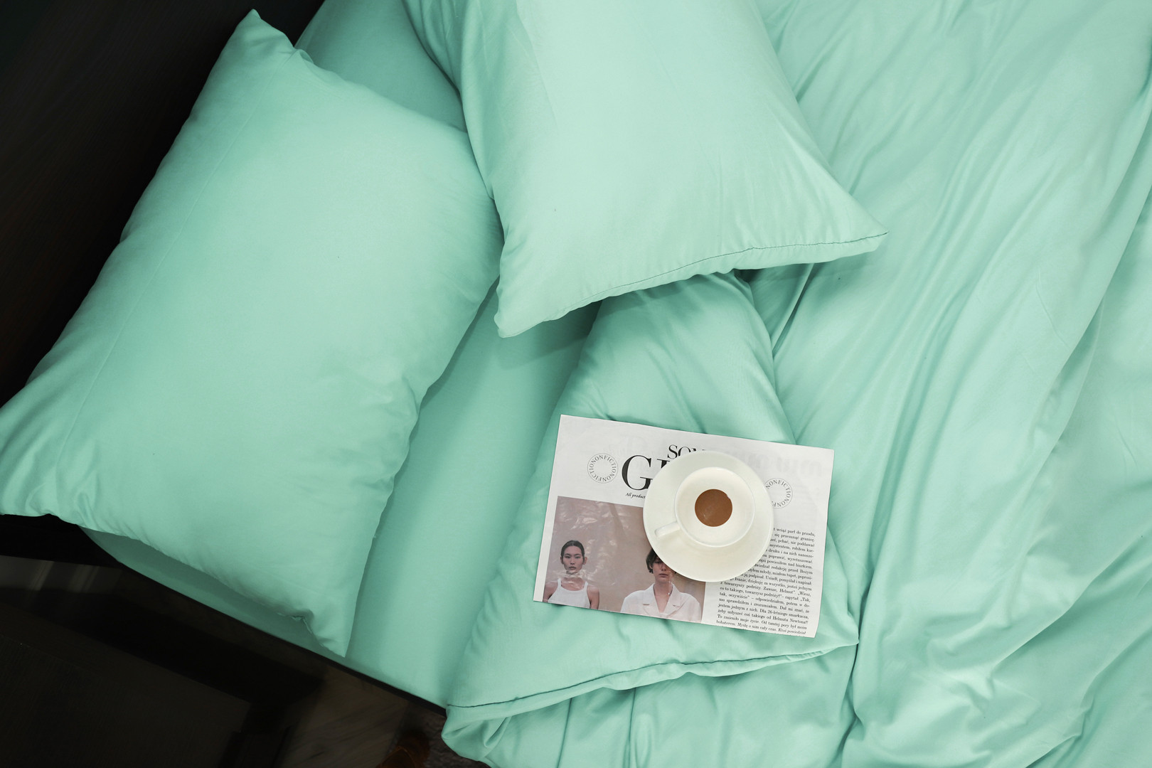 Полуторний набір постільної білизни 150*220 із мікрофібри №205409 Черешенька™