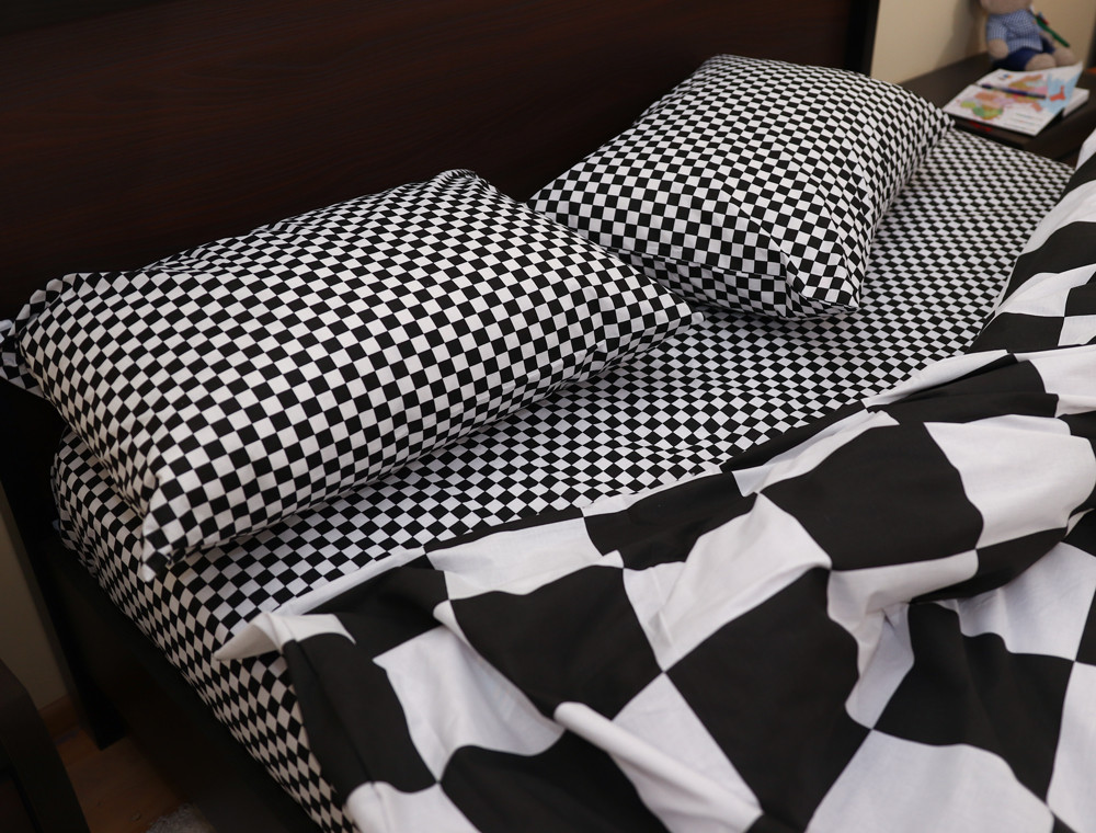 Евро макси набор постельного белья 200*220 из Бязи "Gold" №151522AB Черешенка™