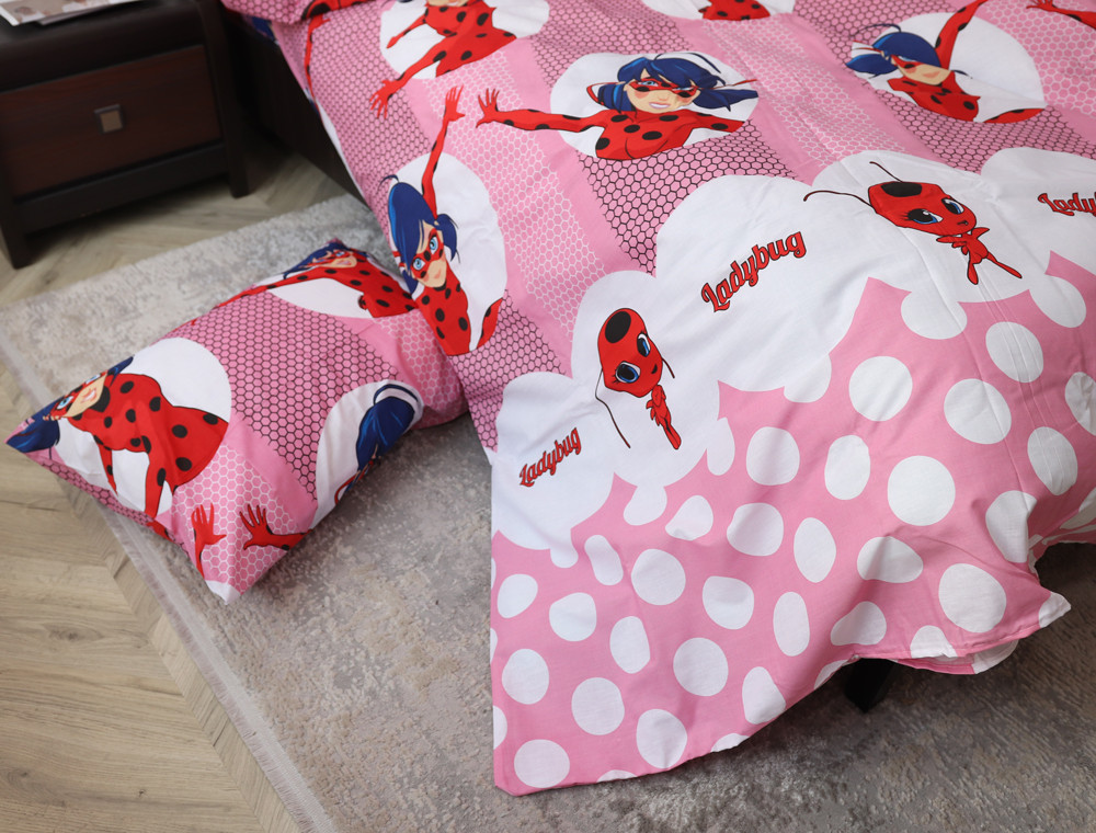 Дитячий комплект з Бязі "Gold" №16174 Черешенка™