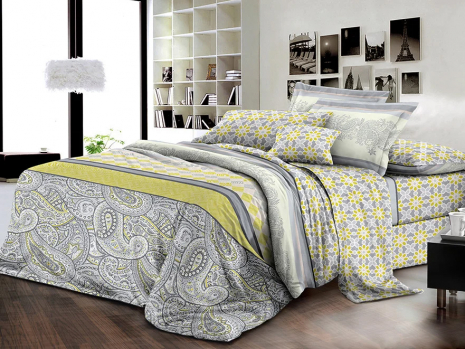 Тканина для постільної білизни Ранфорс R1818 (60м)