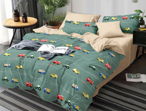 Тканина для постільної білизни Сатин S-75-8 (A+B) - (60м+60м)