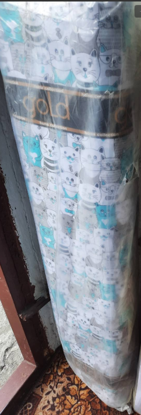 Тканина для постільної білизни Бязь "Gold" Lux дитяча "Котики" GLB150