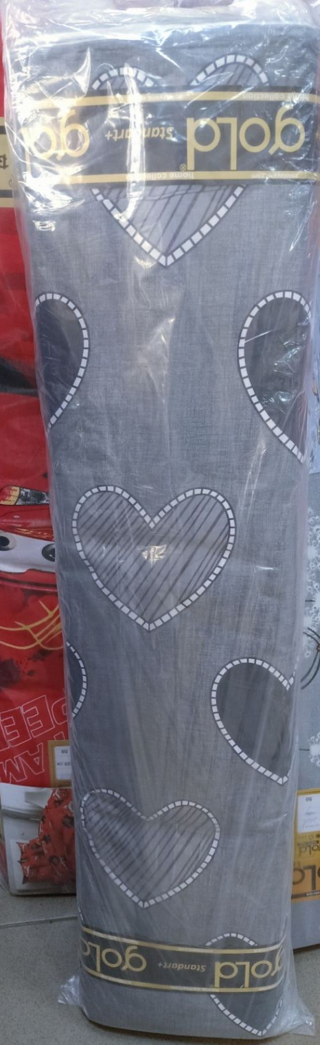 Ткань для постельного белья Бязь "Gold" Lux GL3549grey