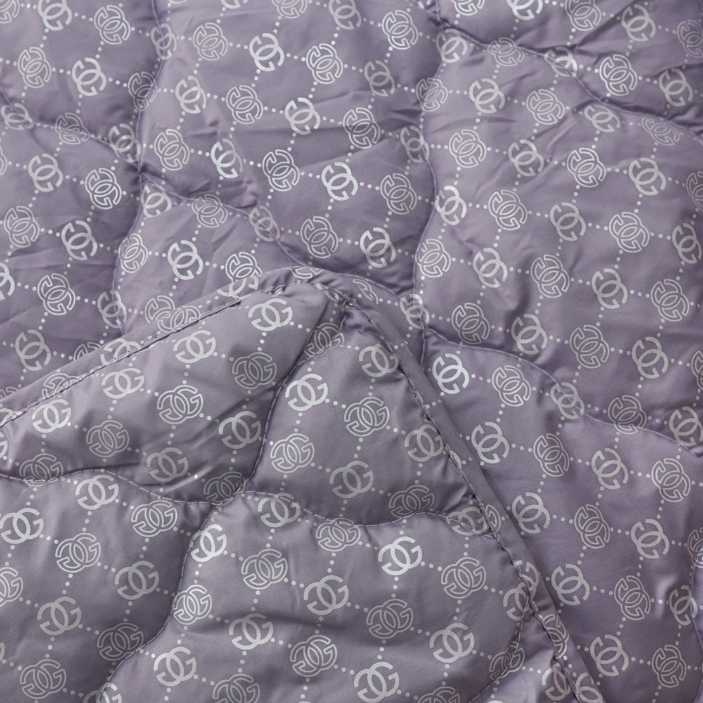 Евро летнее одеяло микрофибра/холлофайбер №41124