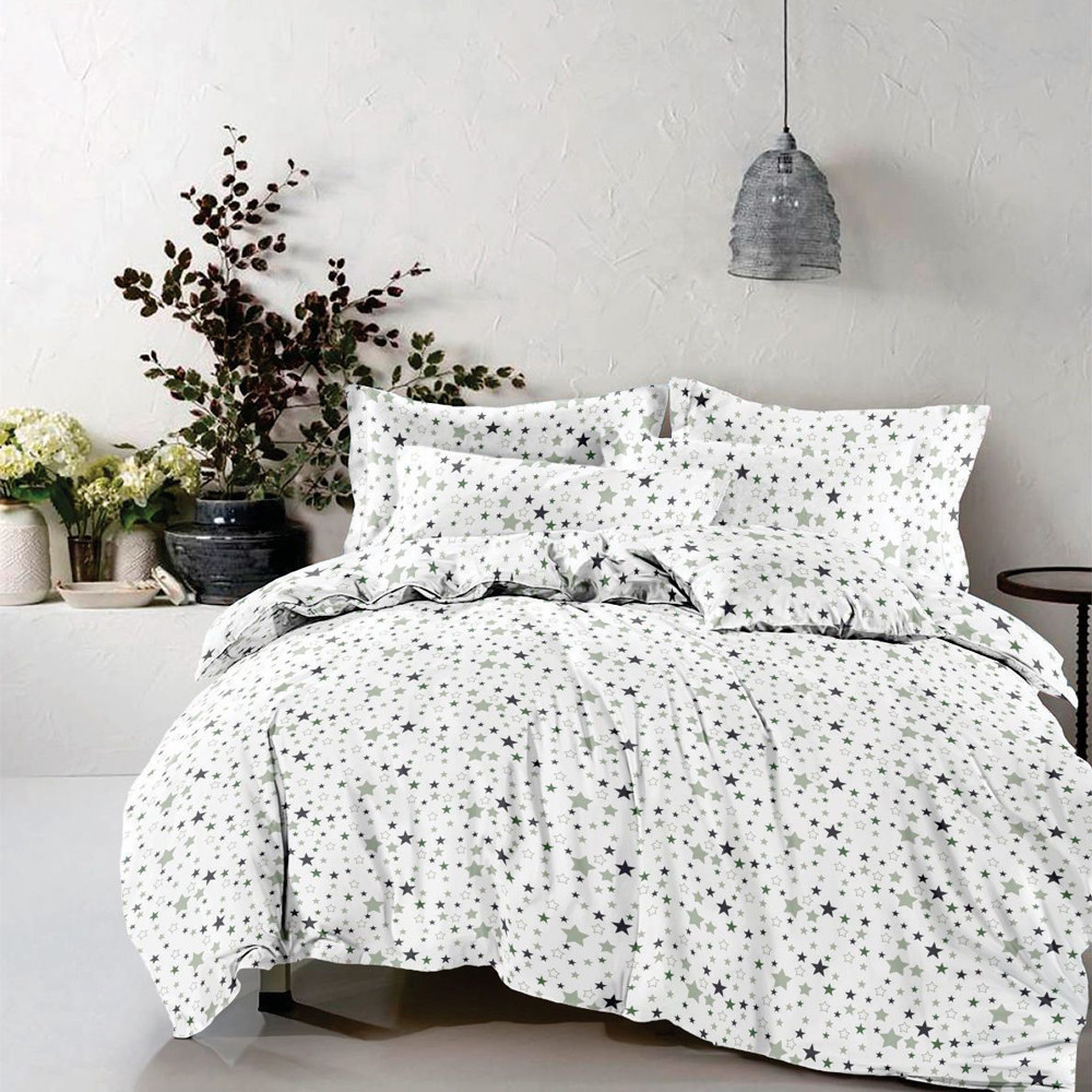 Ткань для постельного белья Бязь "Gold" GLL364White