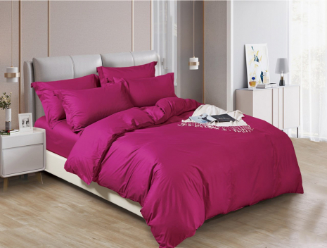 Тканина для постільної білизни Сатин однотонна S-R227C (50м)