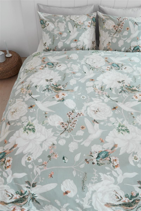 Ткань для постельного белья Бязь "Gold" Lux GL3491green