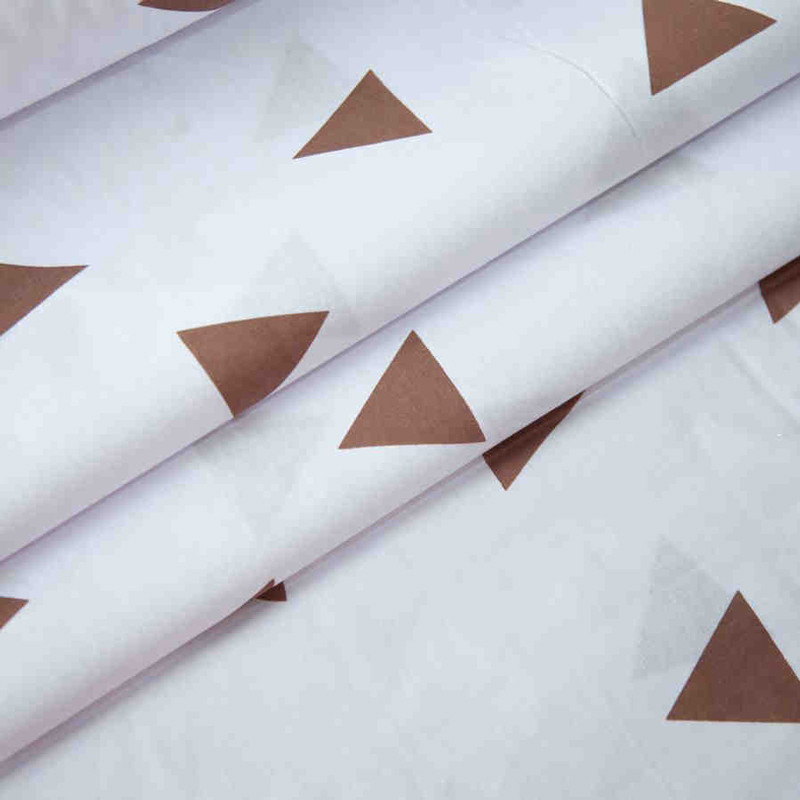 Ткань для постельного белья Бязь "Gold" Lux GL3504brown