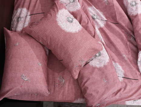 Сімейний набір постільної білизни 240*220 із полікотону №207107 Черешенька™