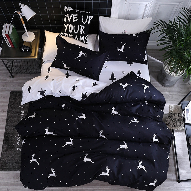 Сімейний набір постільної білизни із Бязі "Gold" №154063AB Черешенка™